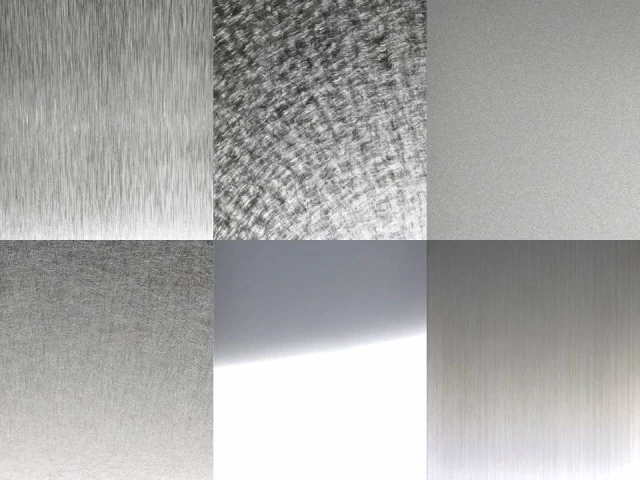 Sample surface finishes