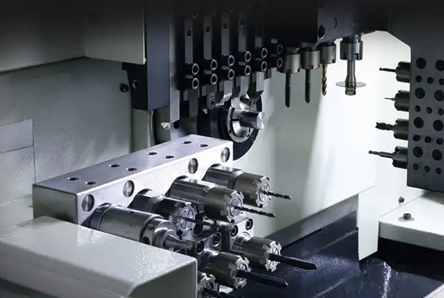 CNC Swiss Style Turning Machine